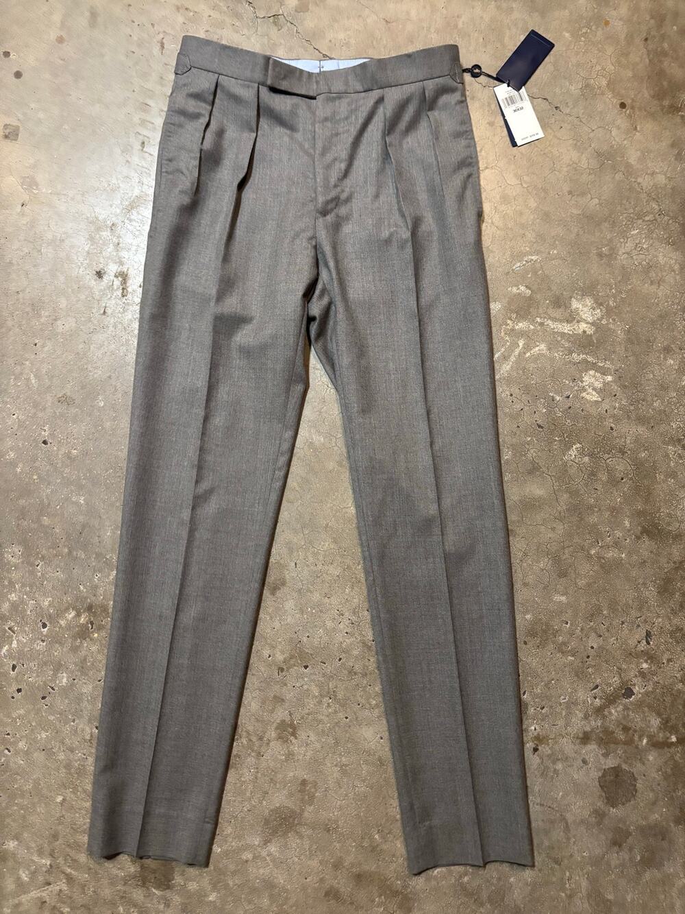 Polo Ralph Lauren Grey Heather wool trousers 30x32